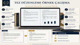 Tez ve Akademik Belge Düzenleme Çalışması