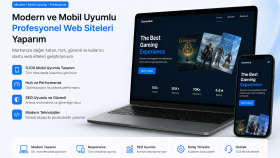 modern ve mobil uyumlu profesyonel web siteleri yaparım