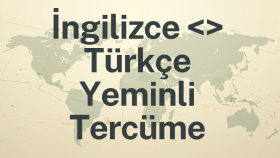 İngilizce  Türkçe yeminli çeviri yapıyorum