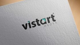 "VİSTART MEDYA" LOGO TASARIMI