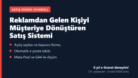müşteri getiren satış hunisi (funnel) sistemi kurarım