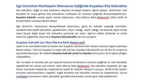 Oksa Marina Balık Restaurant - Blog Yazısı