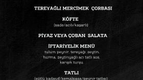 Restoran Menüsü Tasarımı