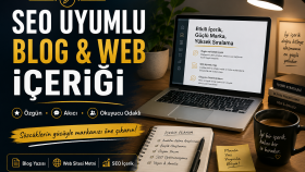 anahtar kelime odaklı blog ve web sitesi içerikleri üretirim