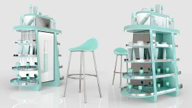 3D Stand Tasarım ve Render