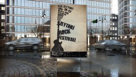 Zeytinli Rock Festivali Afiş Çalışması