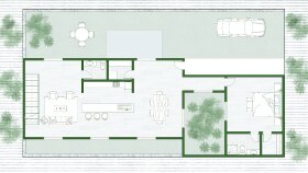 Mimari Plan, Kesit ve Görünüşler için Pafta Render çizimleri