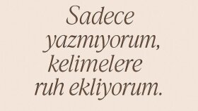  duygulu ve özgün içerikler üretiyorum