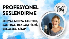 seslendirme yapıyorum