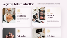 Beauty Studio Web Tasarımı