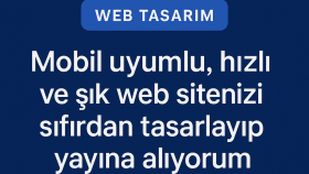 profesyonel ve mobil uyumlu web sitenizi sıfırdan tasarlarım
