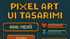 oyununuza özel pixel Arayüz tasarımı yaparım