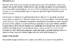 İpekkum Plajı 