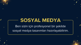 sizin için sosyal medya tasarımları yapabilirim