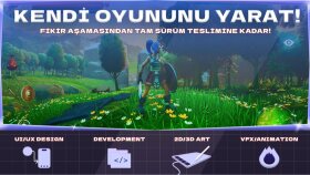 ekibimle fikirden yayına tam kapsamlı bir oyun yapabilirim