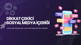 sosyal medyanız için etkili içerik üretebilirim
