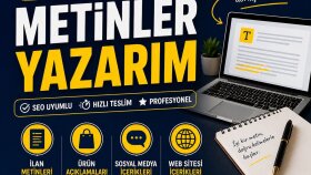 stratejik ve hedef odaklı yazılar yazar, çeviriler yaparım