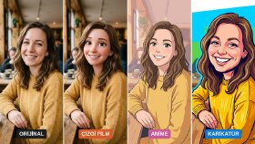 fotoğrafınızı çizgi film ve karikatür portreye çeviririm