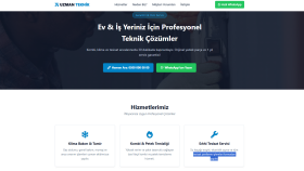 İşletmeniz/Projeniz İçin Mobil uyumlu Landing Page yapıyorum