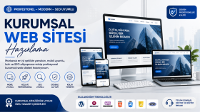 profesyonel seo uyumlu kurumsal web sitesi hazırlıyorum