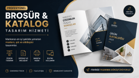 size özel broşür ve katalog tasarımı yaparım