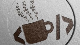 Bir Kod Bir Kahve YouTube Kanalı Logo Tasarımı