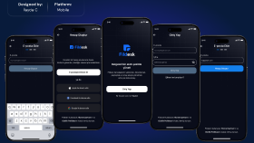 Mobil Uygulama Giriş Yap / Kaydol (Onboarding) Arayüz Tasarı