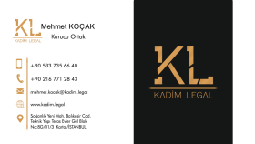 Avukatlık Bürosu Logo ve Kartvizit Tasarımı