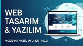 İhtiyacınıza özel modern web sitesi tasarlayabilirim