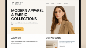  Moda & Tekstil Tanıtım Sitesi