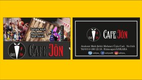 Cafe Jön Kartvizit Tasarımı