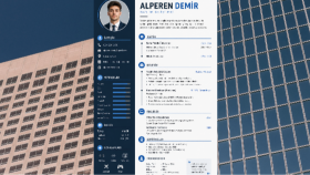 Alperen Demir – Yazılım Geliştirici CV Tasarımı