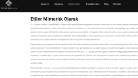Etiler Mimarlık- Hakkımızda ve Tüm Web Metinleri