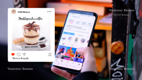 İnstagram reklam gönderisi tasarımı