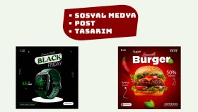 sizin için kaliteli sosyal medya post tasarım yaparım