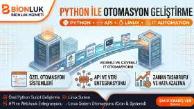 Python ile IT otomasyonları geliştiriyorum