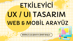profesyonel olarak mobil,website arayüz tasarımı yapabilirim