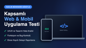mobil ve web uygulamalarınızı test edip raporlarım