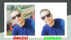 Kendi Fotoğrafımın Arka Planını Sildim.