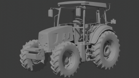 Tümosan 9115 3D Modeli | Blender & Substance Painter