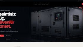 MTE Jeneratör – Kurumsal Web Sitesi