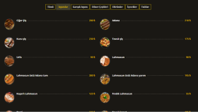 qr menü web sitesi örneğim