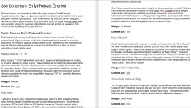En Çok Dinlenen Podcast Önerileri