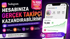 instagram hesabınıza gerçek takipçi kazandırabilirim