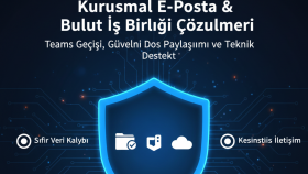 e-posta altyapınızı kurar, Microsoft Teams/Cloud alırım