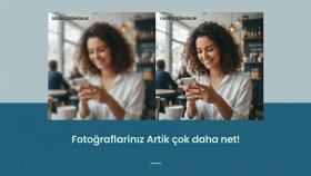 düşük çözünürlüklü fotoğrafları yüksek çözünürlüklü yaparım