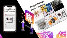 sosyal medya post ve hikaye tasarlıyorum