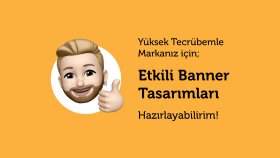 etkileyici banner tasarımları yapabilirim