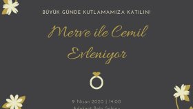 sizin için en etkileyici davetiyeleri hazırlarım