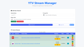 Stream Manager/ Streamer